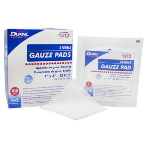 4X4 Sterile Gauze Pads | Fire & Safety